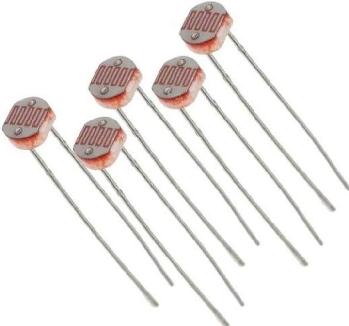 Pack of 5 LDR SENSOR GENUINE LIGHT DEPENDENT RESISTOR PHOTORESISTOR