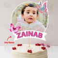 Custom Photo PERSONALISED Digital Cake toppers for Birthday Party Celebration & Perfect Birthday Gift. 