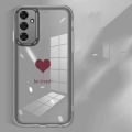 Samsung Galaxy A06 A16 Casing Lovely Love Heart Crystal Candy Case Lens Protection Case Exquisite Soft Cover. 
