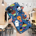 Kingdoor for iPhone 6 Plus Back Cover Halloween Party Ghost Pumpkin Skull  Zombie Slim Soft Silicone TPU Phone Case. 
