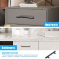 8 Inch Matte Black Cabinet Pulls Kitchen Cabinet Handles - Black Drawer Pulls Stainless Steel Cabinet Hardware, Door Handles for Cabinets, Cupboard, Pack Of 2, 4, 10 And 20.. 