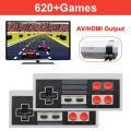 Mini TV Video Game Console NES 8 Bit Built-in 620 Classic Retro Games 2 Players Support AV Output Handheld Children's Toys Gift. 