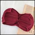 Women's Removable pads Strapless Bra. 