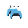 PS4 Game Controller – Ultimate Gaming Experience with 6-Axis Gyro, Dual Vibration, and Type-C Port Compatibility for PS4, Windows, and Laptop (BLUE). 