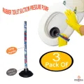 Manual Toilet Flush Opener Plunger & Clog Remover, Bathroom Drain Plunger Opener, Manual Vacuum Suction Pump for Toilet Pot, Suction Pressure Plunger Pump for Water Drainage, Washroom Drain Cleaning Plungers Pump. 