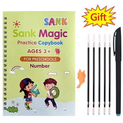 SANK%20Montessori%20Reusable%20Magic%20Book%204Magic%20Books%20+%201Magic%20Pen%20+%2010Refills%20+%201Grip%20Children's%20Calligraphy%20Copybook%20Magic%20Writing%20Calligraphy%20Handwriting%20Copybook%20Set%20-%20Image%202