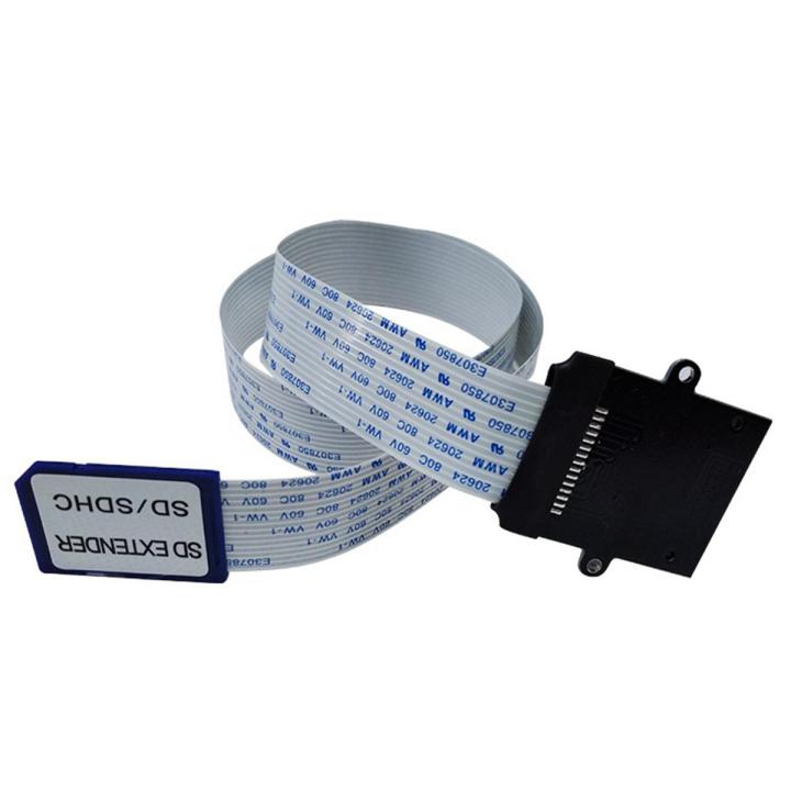 SD to SD Card Extension Cable-1* SD to SD Card Extension Cable-White & Black