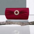 Satin Clutch - Handbag for Girls and Women - Fancy Wedding Clutch - Purse for Ladies and Girls - Must-have Accessory for Every Occasion and Every Outfit. 
