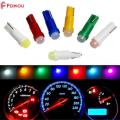 10pcs ( Blue Light) Led Car Interior Dome Light 12V Blue T5 1SMD LED Auto Dashboard Panel Side Indicator Light Bulb. 