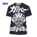 Bio Booster Armor Guyver 3D Printed T Shirt Japanese Anime Fashion New Men's Short-sleeved T-Shirt Classic Comic Streetwear Top. 
