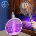 Mosquito Killer Racket | 3-in-1 Electric Mosquito Swatter Racket | Rechargeable USB Bug Zapper Bat with LED Light | Indoor & Outdoor Mosquito Killer | Mosquito Killer Lamp | Mosquito Killer | myee store. 