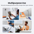 UGREEN 3A Fast Charging USB-A to USB-C Cable (0.25m-3m), Nylon Braided Type C Charger Cord for iPhone 16/15 Pro Max, Galaxy S25/S24 Ultra, Xiaomi 15 Pro (Durable & Tangle-Free). 