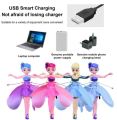 Sensor Princess Flying Doll Magic Flying Fairy Princess Doll Sky Dancer Flying Butterfly Doll Infrared Induction Flying Light Up Toy Playing Game Fairy Remote Control. 