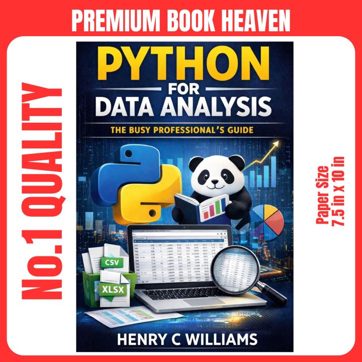 Python for Data Analysis in 30 Days: Build Real Business Projects Using Pandas, NumPy, and Jupyter