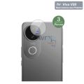 3 Pcs Vivo V50 Back Camera Lens Protector Soft sheet 9H Plastic Nano Film For Vivo V50 - Transparent. 