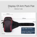 Sports Running Armband Bag Gym Phone Case Arm Bag With Headphone hole For All phones under 6.5 inches iPhone Android. 