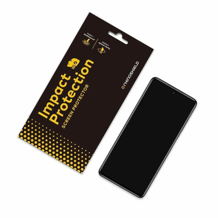 RhinoShield Impact Resistant Protector for Xiaomi Poco X3 / Poco X3 NFC / Poco X3 Pro Front Only