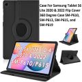 Flip Case For Samsung Tab S6 Lite Rotate  S6 Lite Flip 10.4 inch Rotate book cover. 