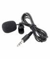 External Collar Mic For Mobile, Laptop And Computer-3.5mm Clip Microphone With Best Noice Cancellation. 