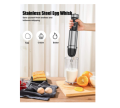Slaouwo Hand Blender 4-in-1 Hand Immersion Blenders, Electric Hand Stick Blender with Beaker, Stainless Steel Blade, Egg Whisk for Smoothies, Soups, Sauces, Baby Food. 
