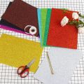A4-10 Sheet Glitter Sheets (A4 Size) Art & Craft Glitter Sheet Paper(Colour Sheet) for Craft,Multicolor (dsr adhesive). 