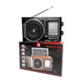 KTF-1646 Solar AM/FM, 8-Band Radio / Bluetooth, USB/TF Slot/LED Flashlight. 