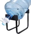 Water Dispenser Stand, Portable Stainless Steel Water Jug Stand  Water Bottle Stand Rack with Water Spouts Dispenser. 