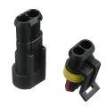 New Car Part 2 Pin Way Sealed Waterproof Electrical Wire Auto Connector Plug Set. 