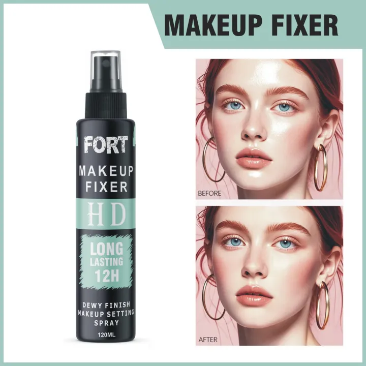 FORT Makeup Fixer Setting Spray Dewy Finish 100ml
