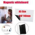 White Boards Office Kitchen Magnetic Whiteboard Fridge Magnet A5 Size Magnet Board. 