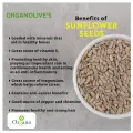 Sunflower seeds without shell 350g and without cover Sunflower seeds for eating peeled sunflower seeds unshelled Suraj mukhi k beej 350 grams. 