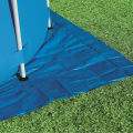 Bestway Pool Flowclear 11' Ground Cloth, Woven Pool Mattress Plastic Cloth For Swimming Pools 3.35m Square Plastic Cushion For 3.05M, Pool Protective Mat Under The Bestway 58001 Swimming Pool, Swimming Mat Pool Floor Cover. 