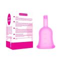 Lady Period Cup Valve Menstrual Cup Medical Silicone Menstrual Cup Period Copa Menstrual Con Vaso Silicone Cup Esterilizador. 