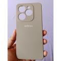 For Infinix Hot 40i - Premium Liquid Silicone Silky Soft Gel Rubber Shockproof Back Cover Case For Infinix Hot 40i. 