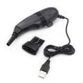 Mini USB Vacuum KEYBOARD DUST cleaner for Laptop PC Computer - Family Office PC keybard cleaner tool-black. 