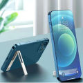 Alloy Phone Holder Grip Tok Fold Magnet Bracket Light Portable Desktop Stand Multi Angle Support Accessories For Iphone Xiaomi. 