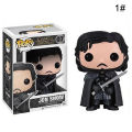9cm PVC Jon Snow Daenerys Grogon Game of Thrones Funko Action Figure Bauble Gift. 