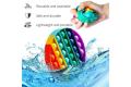 POP Bubble Squeeze Sensory Fidget Toy Pop It Figit Toy Fidget Toys Special Needs Stress Reliever, Push Bubble Gadgets. 