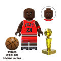 TV6508 NBA Basketball Anime Mini Action Figures Bricks James Curry Kobe Assembly Building Blocks Toys for Children. 