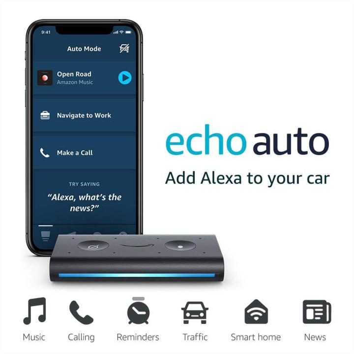 Amazon Echo Auto – Alexa in your car with your phone and Auto Mode