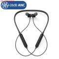 AKAMATE Noise Canceling Wireless Headphones, Bluetooth V5.0, Waterproof, Magnetic, HiFi Stereo, Sports Headphones, Microphone, Carrying Bag. 