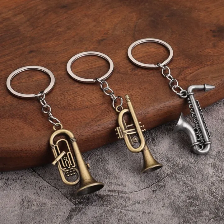 Creative Mini Toys Mini Instruments Keychain Key Holder Zinc Alloy ...
