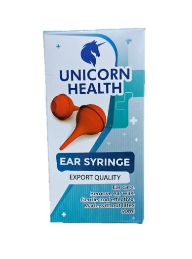 Ear Syringe Bulb 90ml - Soft Care Ear Bulb Suction - Gently Removes Ear Wax and Debris - Baby Essentials - Baby Stuff - Ear Cleaner Tool - Ear Hygiene Cleaning Kit for Adults - Baby Items