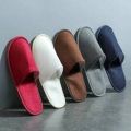 Men Women Indoor Cotton Slipper - Anti-slip Plush Slipper Winter Warm Cotton Slipper. 