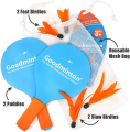Goodminton | The World's Easiest Racket Game | an Indoor Outdoor Year-Round Fun Racquet Game for Boys, Girls, and People of All Ages. 