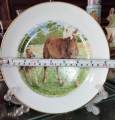 Vintage / Antique Fenton China Staffordshire England Decorative Plate. 