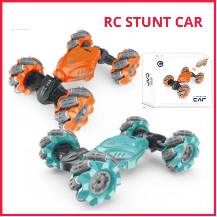 RC Stunt Car Hand Gesture Remote Control Distortion CAR Light Drift Dancing Twist Stunt Remote Control Car for Kids