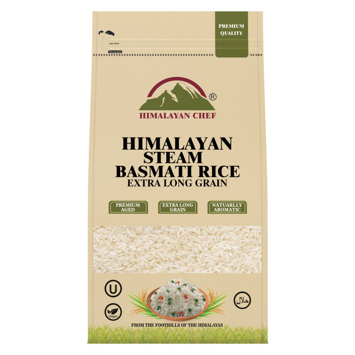 Himalayan Kainat New Steam Basmati Rice - 4.5KG | Extra Long Grain