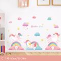 Wall Stickers For Girls Rooms Decoration Kids Room Girl Sticker Baby Vinyl Wall Child Home Decor Modern. 