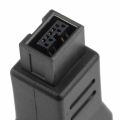 【3C VictoryEagle Store】Mini Computer Accessory 400 800 Stable Transmission 9 To 6 Pin Firewire Converter Replacement Adapter External. 